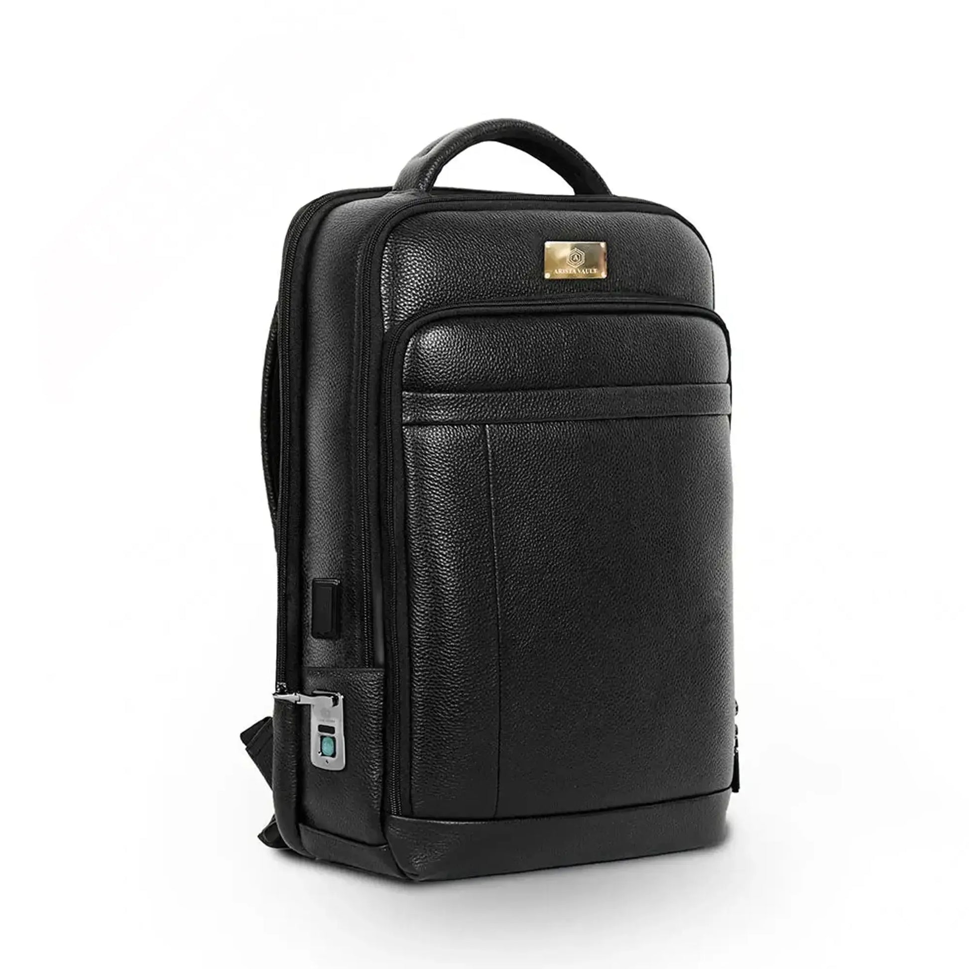 Wallet-bot Classic | Smart wallet | Inbuilt Powerbank (Black)